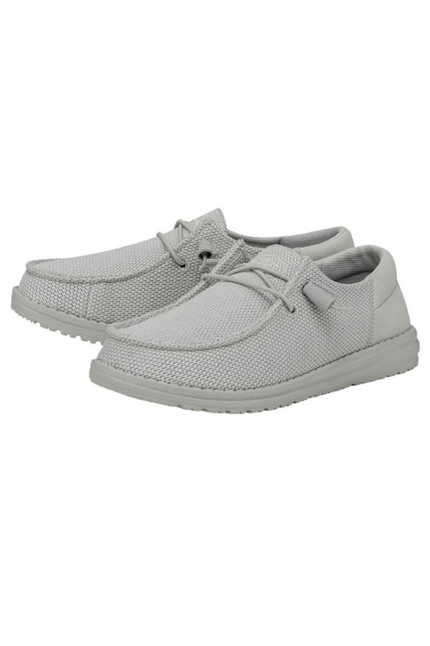 Hey Dude Women's Wendy Funk Mono Grey Shoes - 40065-030