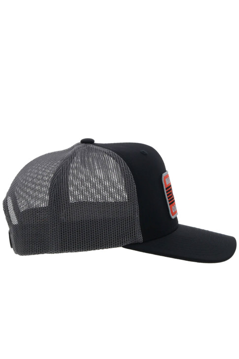 Hooey Circuit Trucker Hat Mesh Back Snapback Patch Cap Hats - 2370T-BKGY