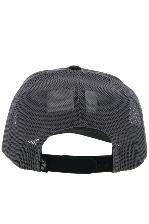 Hooey Circuit Trucker Hat Mesh Back Snapback Patch Cap Hats - 2370T-BKGY