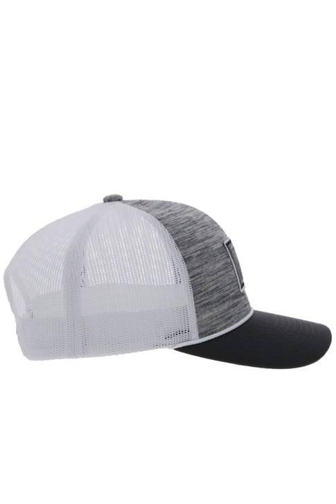 Hooey Doc Trucker Hat Mesh Back Snapback Patch Cap Hats - 2302T-GYWH