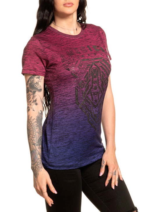 American Fighter Women's Irvine Short Sleeve T-Shirt Tee - FW14746