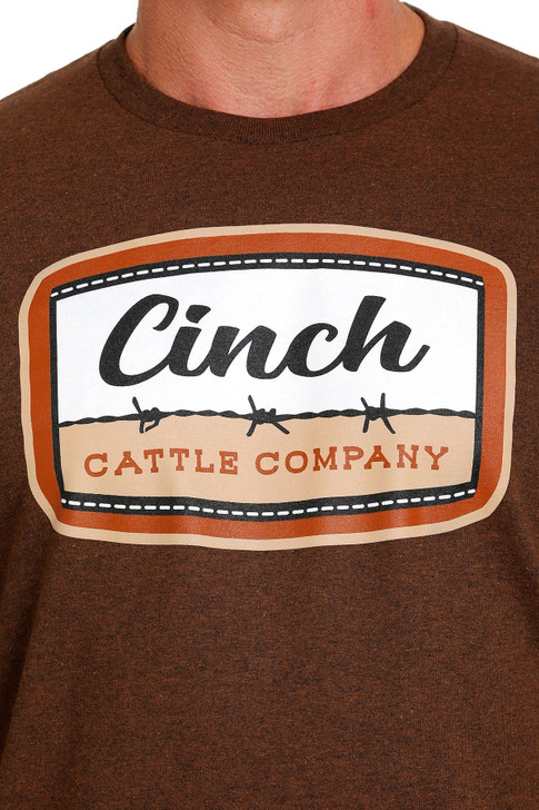 Cinch Men's Cattle Company Short Sleeve T-Shirt Tee - MTT1690583