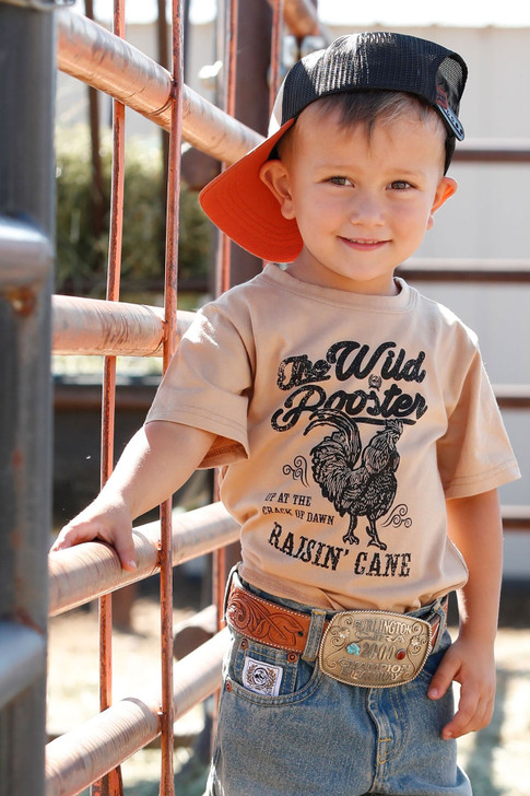 Cinch Boy's Infant Raisin Cane Short Sleeve T-Shirt Tee - MTT7672050