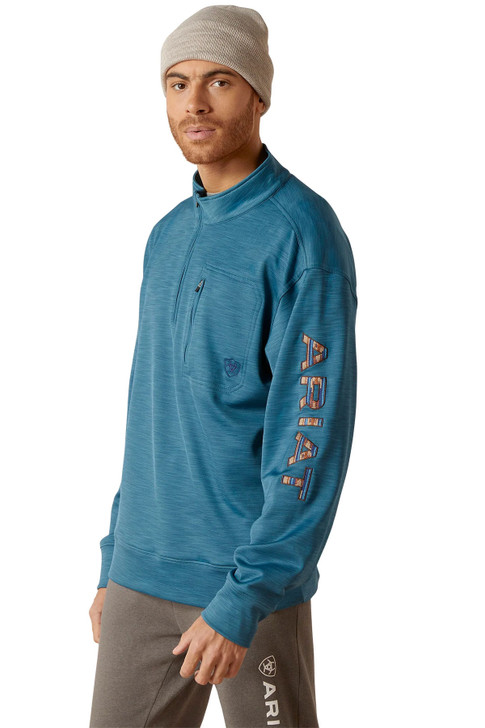 Ariat Men's Team Logo 1/4 Zip Sweatshirt - 10046712