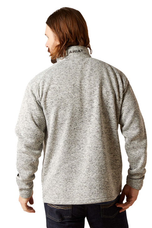 Ariat Men's Caldwell Logo 1/4 Zip Sweater - 10046490