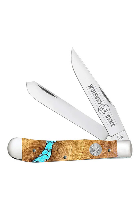 Whiskey Bent Knives Unisex Acrylic Turquoise River - WB11-14