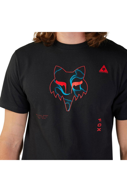 Fox head men t shirt