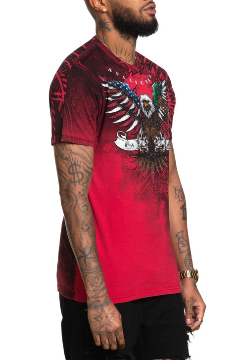 Affliction men t shirts