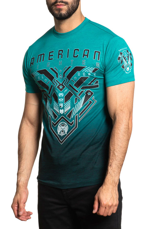 American fighter men t shirts