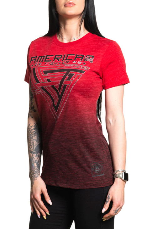 American fighter womens t shirts