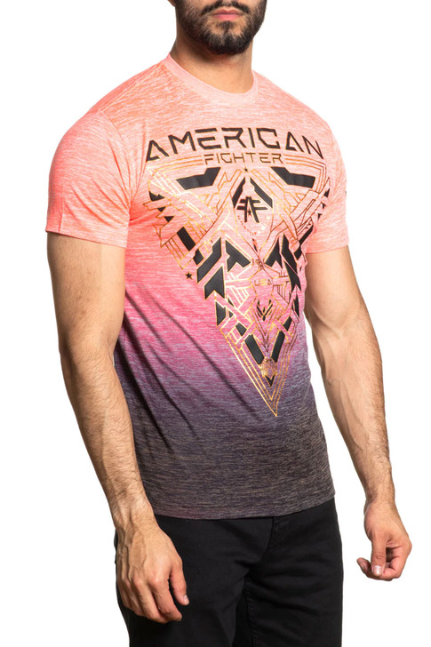 American fighter men t shirt