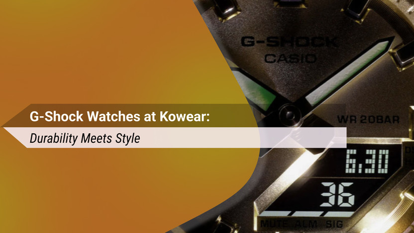G-Shock Watches at Kowear: Durability Meets Style