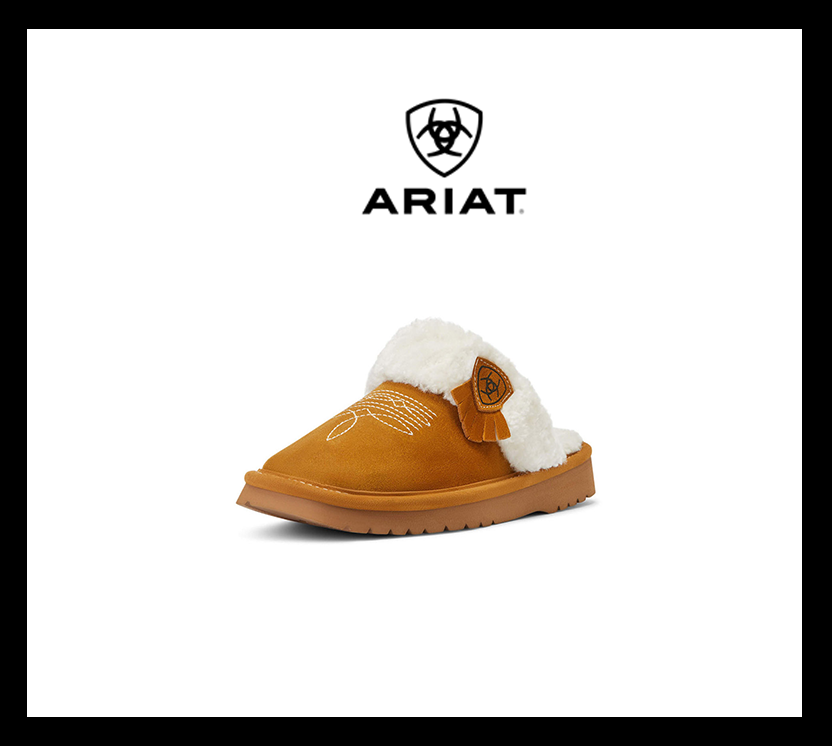 Ariat Women's Jackie Square Toe Slipper: Comfort Redefined in Every Step Ariat Women's Jackie Square Toe Slipper: Comfort Redefined in Every Step