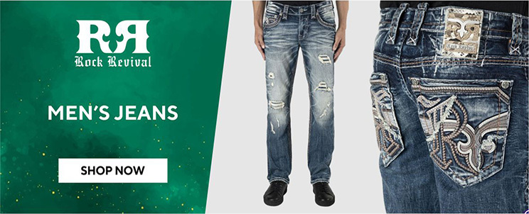 Rock Revival Men's Jeans – W Western Texas