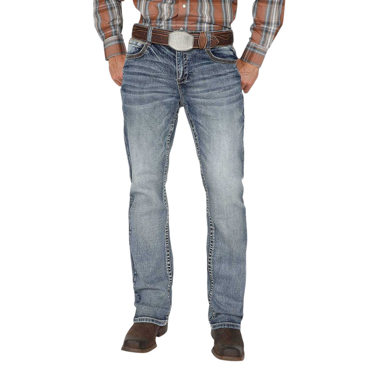Western-Blue-Mens-Boot-Cut-