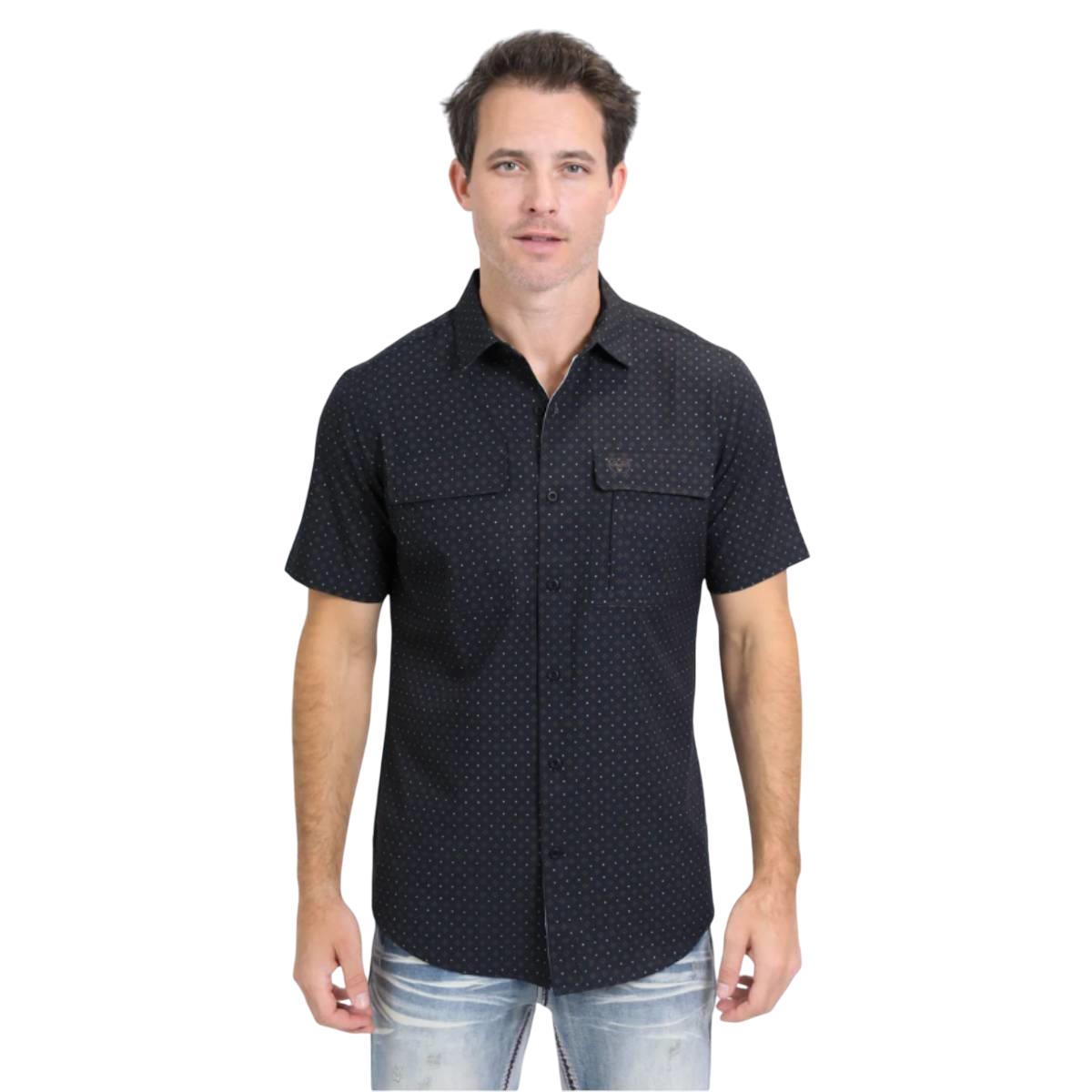 【SATIIIZ】Re-Piece Work Short Sleeve Shirt SSWorkShirt-Charcoal.jpg?v=