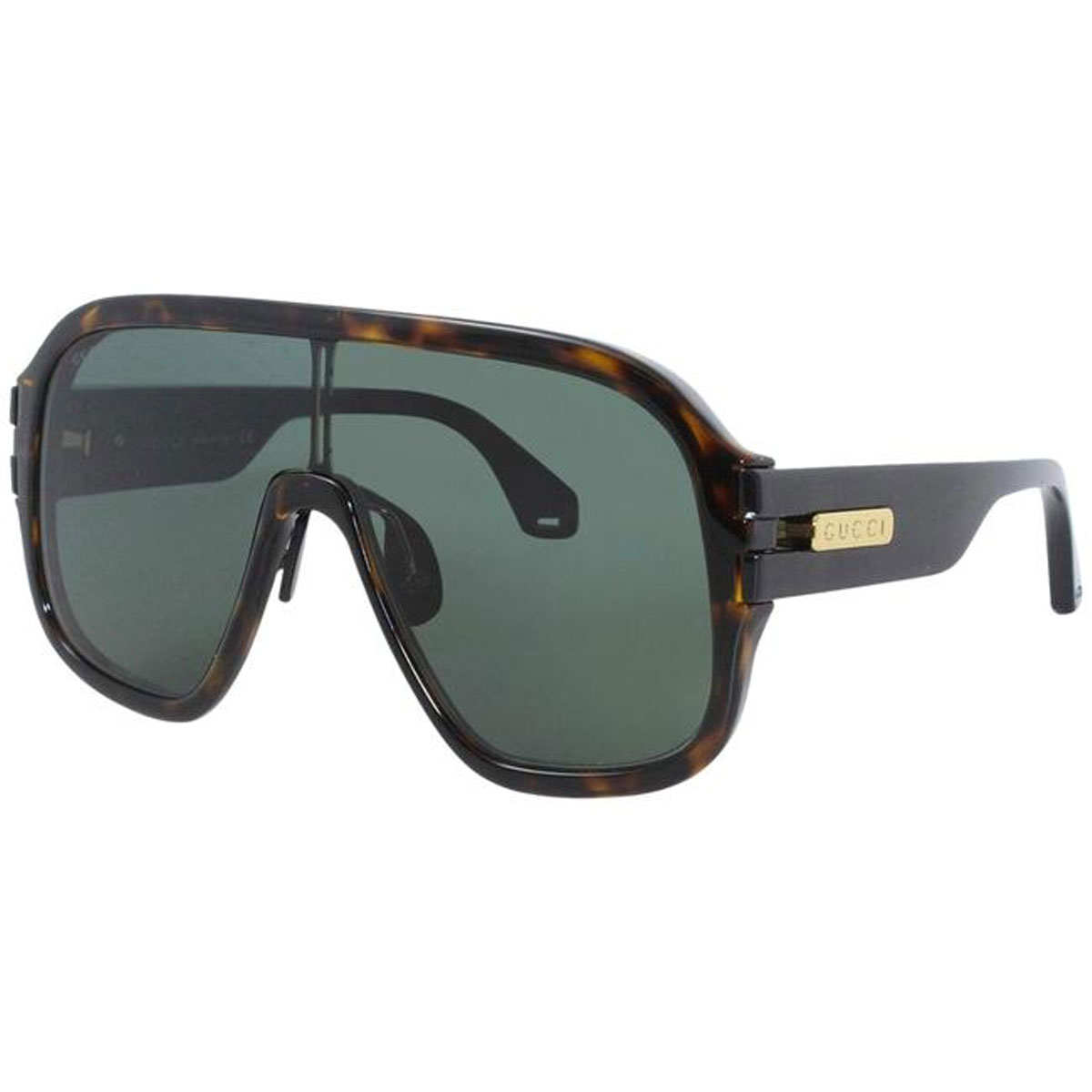 【送料&関税込】Gucci Gg 1906s Sunglasses Gucci Gg 1906S Green And Brown Acetate Sunglasses | THE LIST