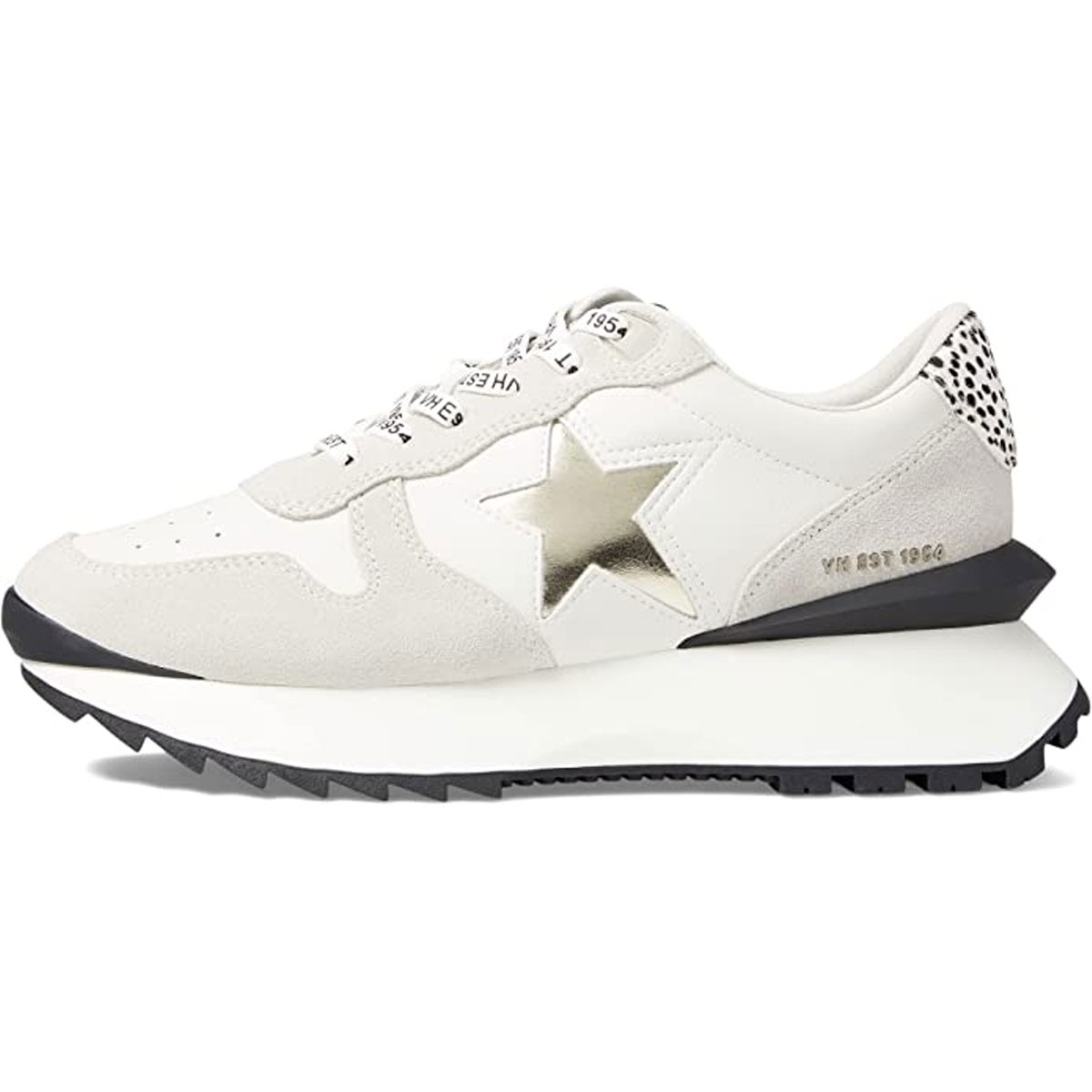 小物 BLANC.. BE006 - HAVANA / L.GRY GRANDE - WHITE PEBBLED/WASHED SILVER