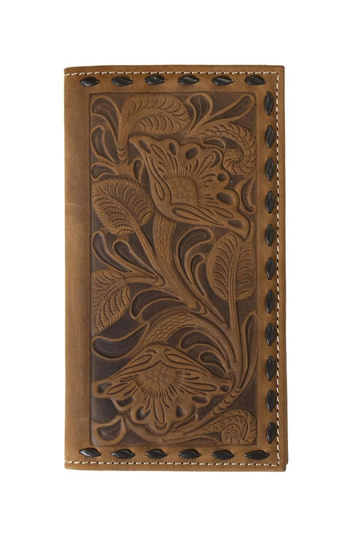 ★Fennec★ [20% coupon]VINE POCKET BROWN Fennec Fold Wallet with Yellow Thread | Foxylamb