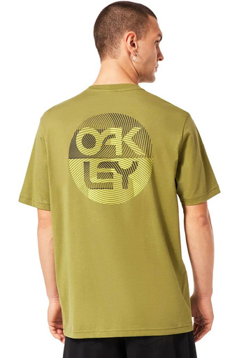 Oakley T Shirt Men's Fingerprint B1B Fern Short Sleeve Tee