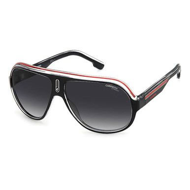 Carrera Boys' Casual Sunglasses - Transparent Grey Frame, Grey Plastic Lens - View #7