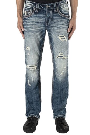 Rock Revival Jeans Men's Rodolfo J200 Straight Denim - RP3928J200