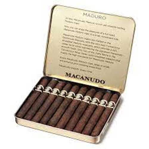 MACANUDO Maduro Ascots 10ct Tin