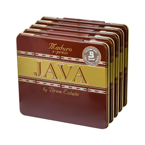 JAVA  X-Press Maduro Tins 5/10ct