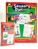 Sensory Diet Fun Sheets, a colorful educational book and sensory diet cards for children, designed to promote sensory awareness and development.