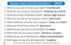 WH Questions Quick Take Along
