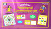 Webber Functional Communication, educational game board set with PCS symbols and expressive and receptive language cards for children ages 3 and up.