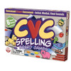 CVC Spelling Board Games, educational board game for children with colorful illustrations of animals and game components inside.