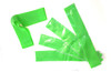 Resistance Bands, Green exercise resistance bands for strength training and fitness workouts.
