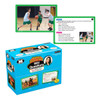Webber Photo Cards WH Questions, educational flashcards for children about Who, What, When, Where, and Why, featuring colorful images and questions for learning.