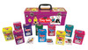 Tiny Talk Articulation Cards, colorful box with various sets of communication cards for kids and small card boxes with animal and object images.