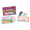 Pre-Handwriting Fun Deck, educational card game with writing exercises, markers, and activity cards for young children learning handwriting skills.