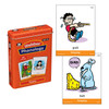Webber Phonology card set, educational language learning game with colorful illustrated cards depicting the concept of stopping with characters and objects