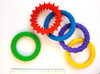 5 pc Soft & Stretchy Silicone  Textured Sensory Bracelets