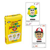 Oral Motor Fun Decks, educational card set for oral motor therapy and speech development with illustrated cards showing tongue push, hold and blow, and tip tuck and up exercises.