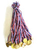 50 Winner Medals on Ribbon (plastic)