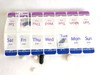 Large 7 Day AM PM Medication Organiser – Easy Open Weekly Pill Box for Independent Living