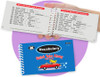Vocabulary quick takealong mini book open displaying page content