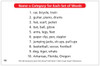 Vocabulary Quick Take Along