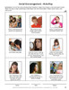 Social Encouragement Role-Play Card Game, featuring images of children and adults showing various emotional and social situations for role-playing and learning.