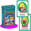 Irregular Verbs Fun Deck tin with sample cards