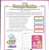 Granny's Candies, vocabulary and figurative language activity book and cards set for educational learning