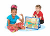 Children playing with Magnetalk Match-up Fantasy Set