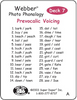 Webber Photo Phonology - Minimal Pairs Cards Set