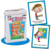 Educational Children’s Card Game, fun deck of 56 cards for learning questions about school.