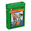 Sentence Building Fun Deck, educational card game with colorful illustrations for children and example sentences for language learning.